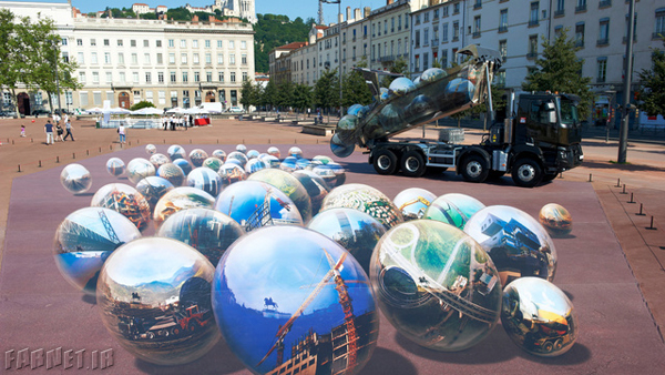 بزرگترین نقاشی سهبعدی خیابانی بزرگترین نقاشی سهبعدی خیابانی