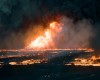 داعش ۹ چاه نفتی را به آتش کشيد
