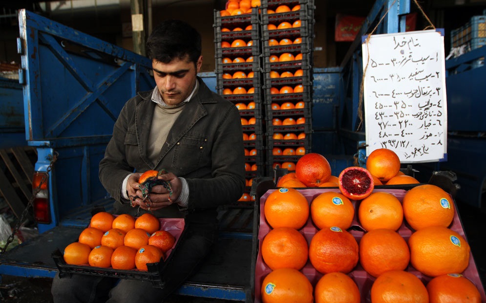 بازار میوه و تره بار تهران  