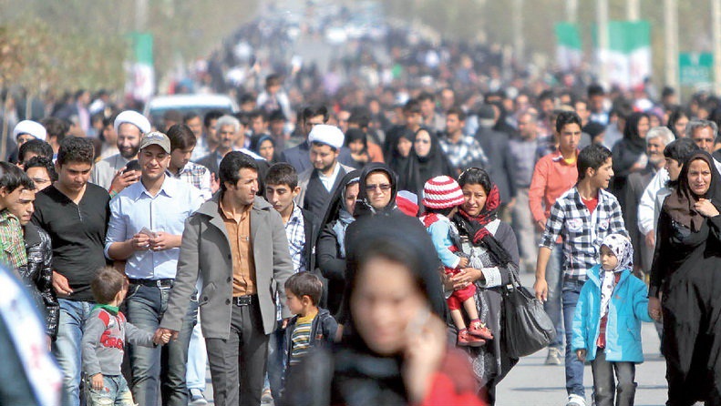 جمعیت ایران 77.8 میلیون نفر شد
