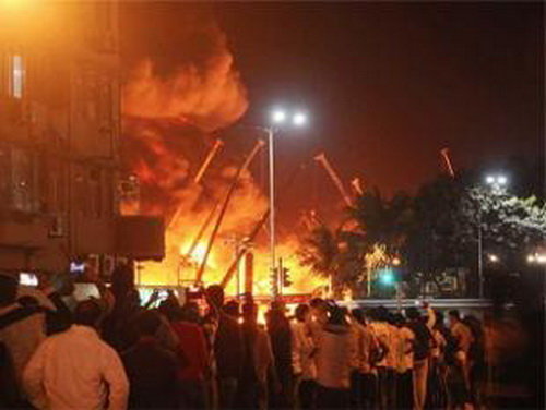 جان‌باختن ۵ زائر ایرانی در آتش‌سوزی هتلی در کربلا