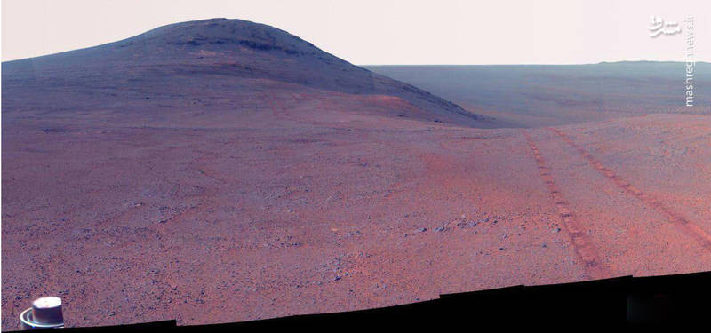 جدیدترین عکس از سطح کره مریخ+عکس