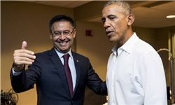 دیدار مدیرعامل بارسلونا با اوباما