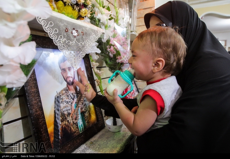 منزل پدری شهید حججی پس از شهادت+تصاویر