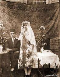 تصویر لاکچری عروس و داماد‌های قدیم +عکس
