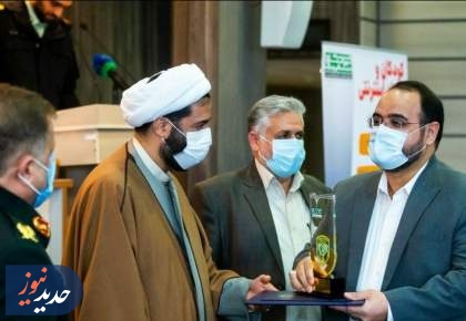 تجلیل پلیس فتا از مدیر شبکه تلویزیونی سپهر