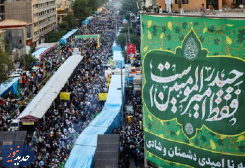 خیابان‌هایی که از جشن عید غدیر در تهران میزبانی می‌کنند