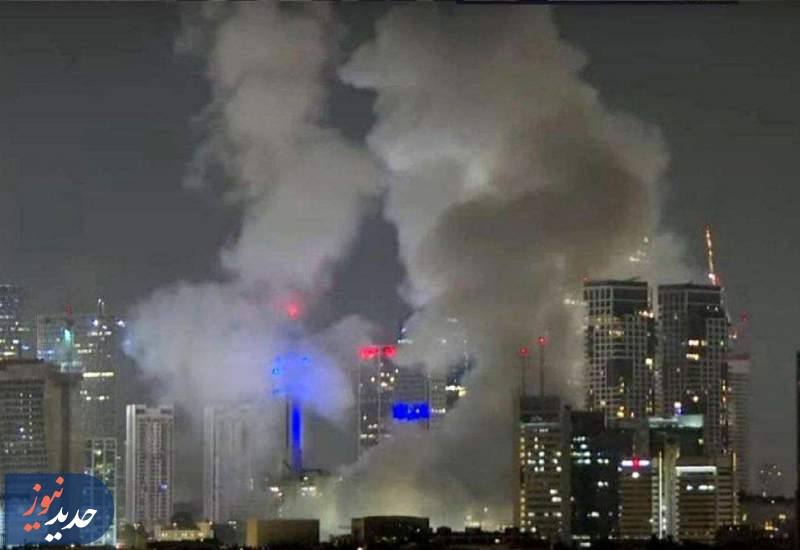 سراسر اسرائیل زیر آتش حملات ایران قرار دارد