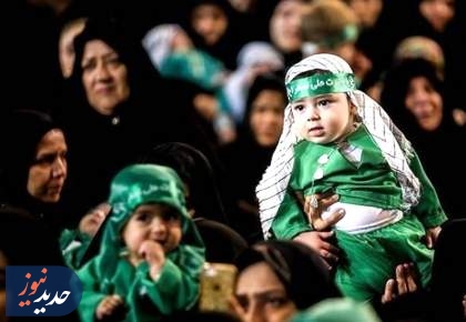 شیرخوارگان حسینی به میدان مبارزه با صهیونیسم آمدند