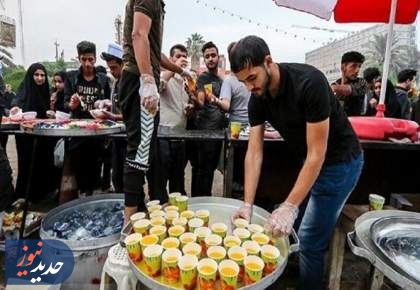 ۱۴ هزار موکب عراقی به زائران اربعین خدمت‌رسانی می‌کنند