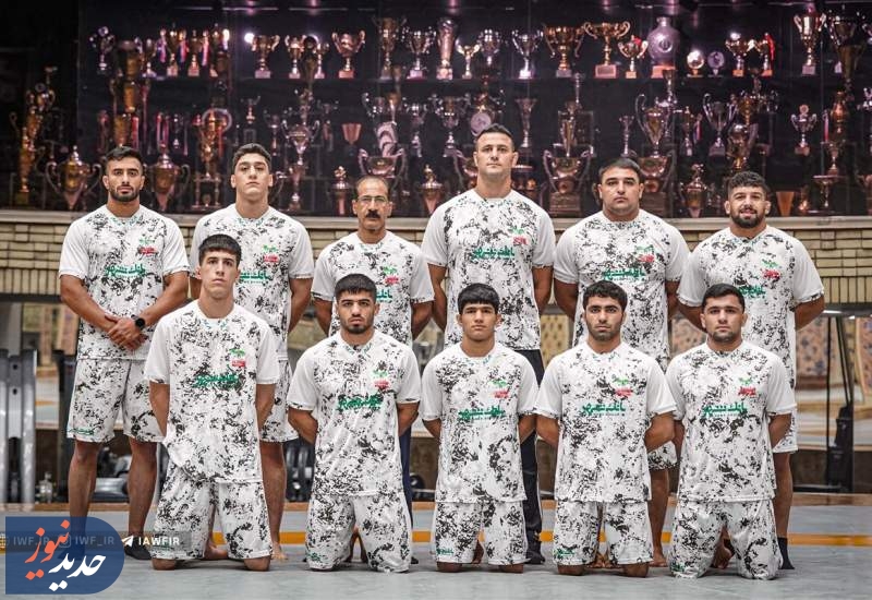 قهرمانی تیم منتخب کشتی فرنگی ایران در صربستان