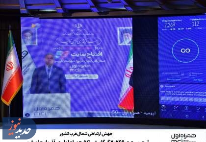 ثبت سرعت ۲.۲۶۹ گیگابیتی 5G همراه اول در آذربایجان غربی