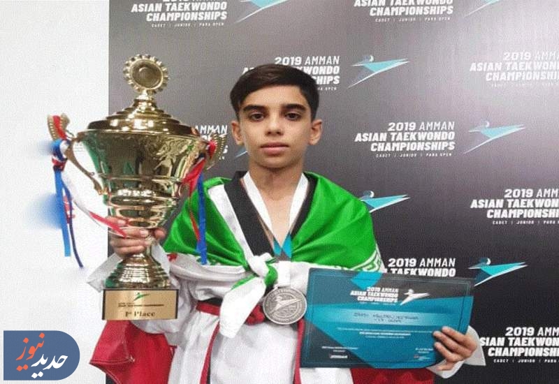 ابوالفضل زندی طلسم طلای جهان را پس از ده سال شکست