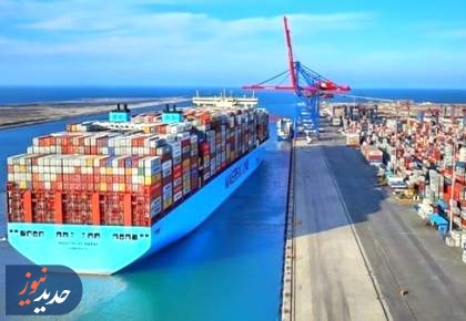 پهلودهی بیستمین کشتی کالای اساسی در بندر شهید رجایی