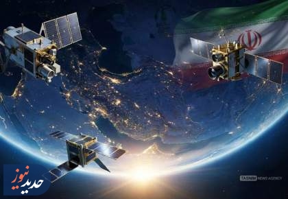 نمایش اقتدار پرتاب سه ماهواره ایرانی به فضا در قاب تلویزیون