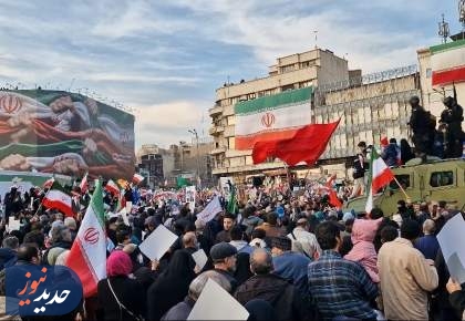 حضور پر شور جامعه ورزش در راهپیمایی همبستگی ملی علیه آشوبگران