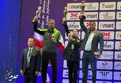 تیم ملی تکواندو مردان ایران نایب قهرمان آسیا شد
