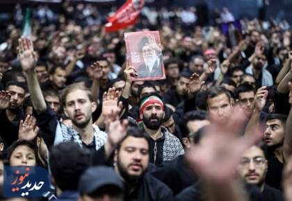 عزاداری اربعینِ دانشجویان در جوار محل شهادت رهبر انقلاب