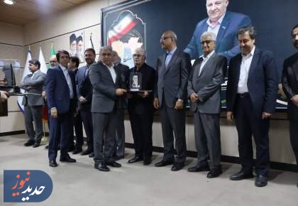 تجلیل از شرکت گسترش سوخت سبز زاگرس به‌عنوان واحد نمونه صنعتی کرمانشاه
